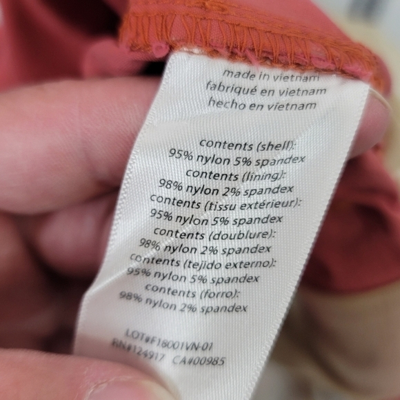 ONIA CALDER 6E SWIM TRUNKS IN BURNT RED, sz MEDIUM - Picture 15 of 16